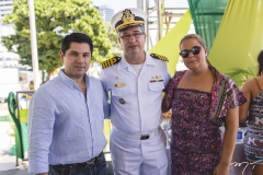 Pompeu Vasconcelos, Leonardo e Yara Salema
