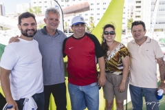 Walter Bezerra, André Figueiredo, Adriano Bezerra, Ticiana Cruz e Moaco Chaves