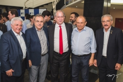 Deusmar Queirós, Assis Cavalcante, Ciro Gomes, Honório Pinheiro e Walter Cavalcante
