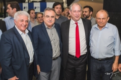 Deusmar Queirós, Assis Cavalcante, Ciro Gomes e Honório Pinheiro