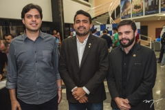 José Albuquerque, Yuri Guerra e Júlio César Filho