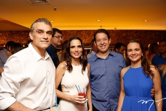 Josmario Cordeiro, Patrícia Studart, Adriano Marques e Marina