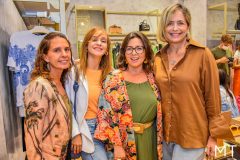 Lina Morães, Josy e Candida Lopes e Andrea Fialho