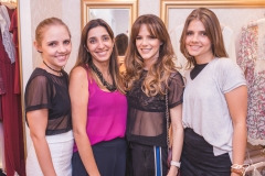 Nathália Petrone, Catarina Cavalcante, Paulinha Sampaio e Giovanna Gripp