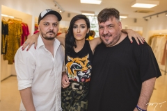 Giuliano Mazeti, Francesca Monfrinatti e Leonam Dantas