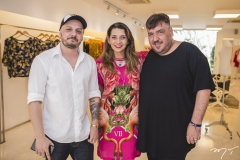 Giuliano Mazeti, Márcia Travessoni e Leonam Dantas