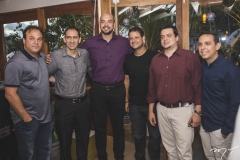 Enio Cabral, David Castro, Cleirton Pessoa, Celso Dias, Novack Neto e Gabriel Campelo