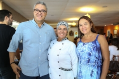Antônio Rocha, Ana Campos e Lívia Ferreira