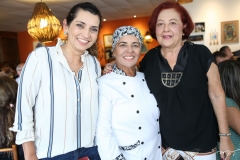 Márcia Travessoni, Ana Campos e Emília Poto