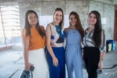 Aline Marreiros, Daniele Holanda, Samara Albuquerque e Daniela Martins