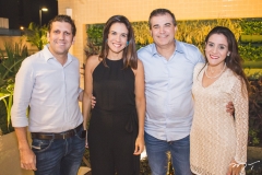 Jonathan Costa, Ana Virgínia Martins, Ricardo Bezerra e Ivina Morais