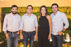 Neldo Claro, Jonathan Costa, Ana Virgínia Martins e Rômulo Santos