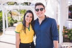 Carol Carneiro e Márcio Plastina