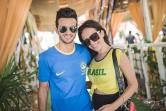 Diego Fradi e Taline Santos