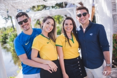 Gabriel Nocrato, Rebeca Melo, Carol Carneiro e Márcio Plastina