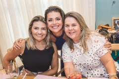 Edneide Pinheiro, Ana Cristina Wolf e Giselli Rizzato