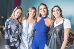 Raquel Moreira, Ticiana Salmin, Ana Cristina Wolf e Catarina Cavalcante