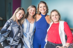 Raquel Moreira, Ticiana Salmin, Ana Cristina Wolf e Roseane Bastos
