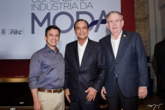 Rafael Cabral, Beto Studart e Ricardo Cavalcante