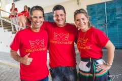 David Rodrigues, André Santana e Patriciana Rodrigues