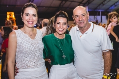 Onélia Santana, Márcia e Fernando Travessoni