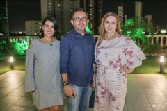 Miriam Bastos, Roger Monte e Inês Cavalcante