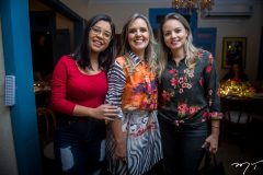 Amanda Maia, Charise Godoi e Fernanda Saião