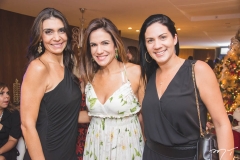 Rebeca Albuquerque, Ana Virgínia Martins e Rose Carneiro
