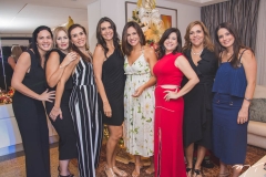 Rose Carneiro, Márcia Peixoto, Anne Alcântara, Rebeca Albuquerque, Ana Virgínia Martins, Luciana Lobo, Ailza Ventura e Renata Vale