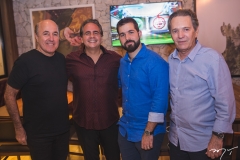Sílvio Frota, Ricardo Bacelar, Felipe Queiroz Rocha e Cláudio Rocha