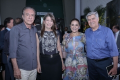 Everado Telles, Aline Xavier, Patricia e Amarilio Macedo