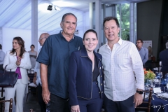 Luis Fiuza,Ageda Muniz e Carlos Fujita