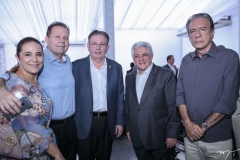 Patricia Macedo, Julio Ventura, Ricardo Cavalcante,Deusmar Queiroz e Everardo Telles