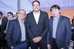 Valdelirio Soares,Keny Rezende e Edgar Gadelha
