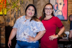 Adla Edwirges e Claudiana Oliveira
