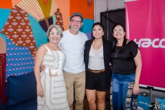 Eronilde Estevão, Sandro Pereira, Ismara Joca e Vanise Veras