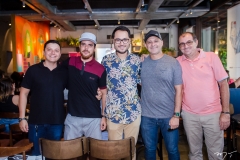 Gabriel Alves, Italo Cotan, Isaac Monteiro, Cleber Lameu e Guerreiro