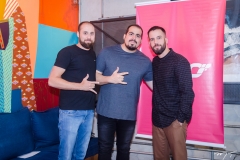 Lorival Bublitz, Bruno Brauns e Luiz Arruda