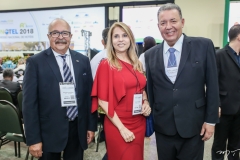 Eduardo Fontes, Morgana Linhares e Alexandre Sampaio