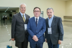 Julio César Rodrigues, Manoel Linhares e Egídio Serpa