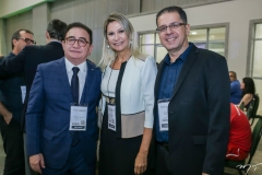 Manoel Linhares, Vanice Marques e Jack Abboudi
