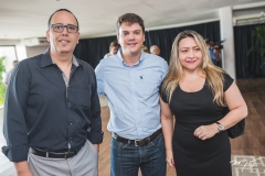 Cleber Martins, Romulo Férrer e Anita Erika