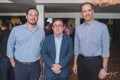 Gustavo Binardi, Manoel Linhares e Régis Medeiros
