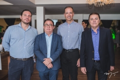 Gustavo Binardi, Manoel Linhares, Régis Medeiros e Eliseu Barros