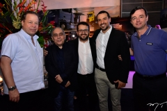 Francisco Ventura, Wagner Tillmann, Eduardo Saboia, Rodrigo Clemente e Alexandre Arenhart