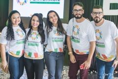 Manuela Costa, Alana Peixoto, Rosana Barbosa, Isaac Bueno e Benício Marques