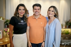 Márcia Travessoni, Simão e Roberta Vasconcelos