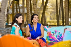 Conversa com Márcia Travessoni no Beach Park