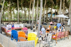 Conversa com Márcia Travessoni no Beach Park