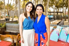 Lara Linhares e Márcia Travessoni